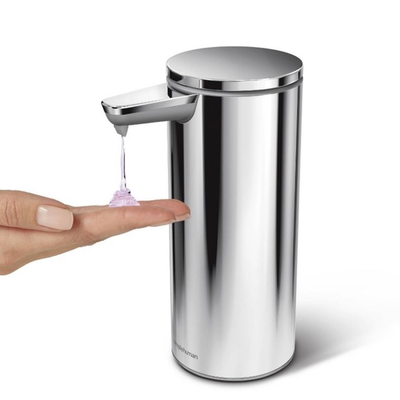 Simplehuman 9oz Rechargeable Stainless Steel Sensor Pump, Polished Silver - Picture 2 of 6